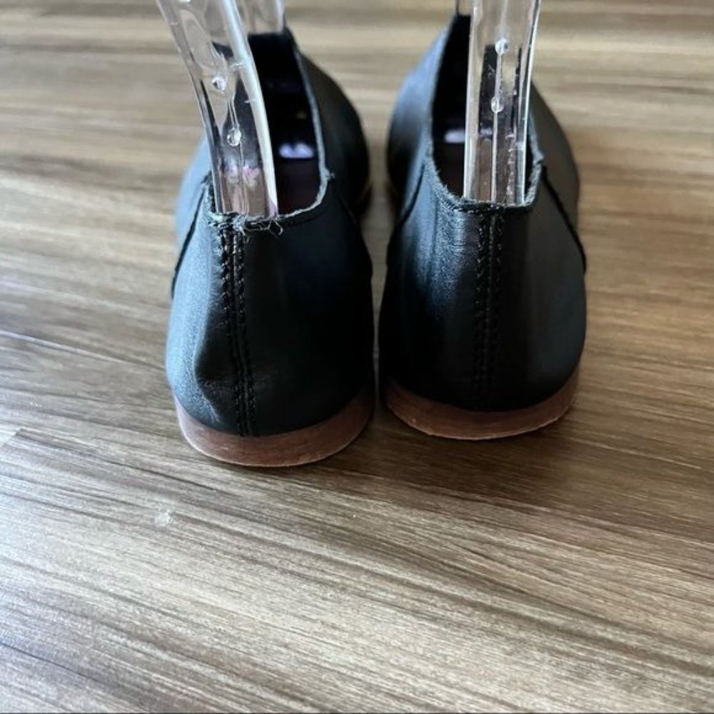 Zara Leather Slippers Babouches Slides - Picture 8 of 11